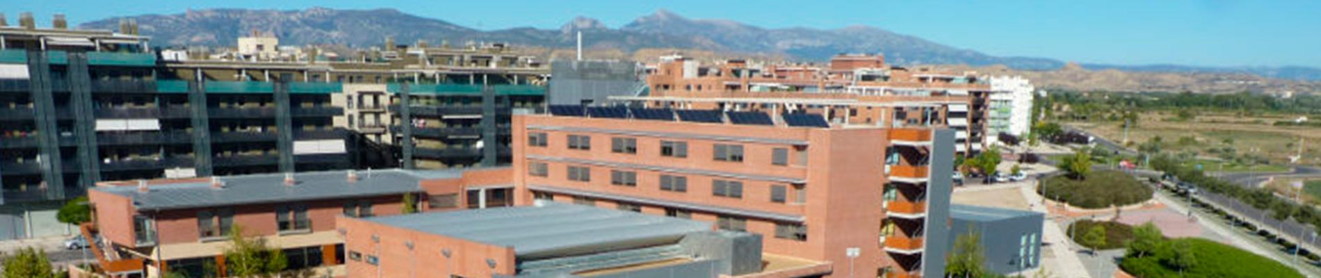 Building for Hermanos de la Cruz Blanca in Huesca