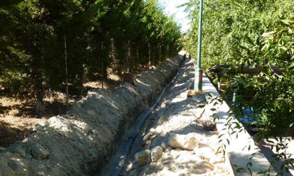 Replacement of water supply in Complejo Guardas Jóvenes - Valdemoro